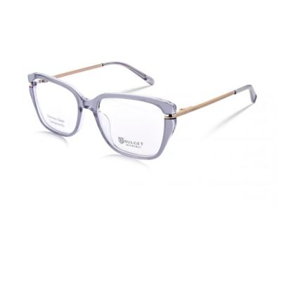 Óculos de Grau Bulget BG7183 H01 Gatinho Acetato Feminino Cinza