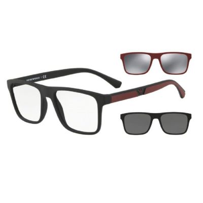 Armação Clip-On Emporio Armani EA4115 50421W54