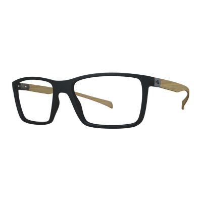 Armação HB HB 93136 M Black/Wood