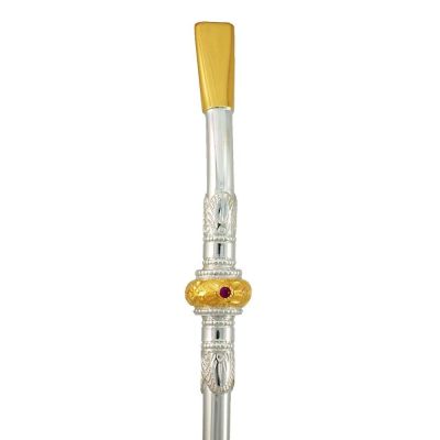 Bomba de Chimarrao Fama Ouro e Prata 10R 000132