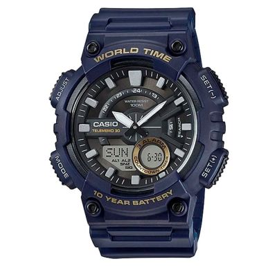 Relógio Casio AEQ-110W-2AVDF-SC
