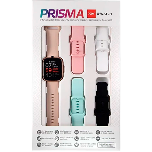 RELOGIO X-WATCH SMARTWATCH XSWUQPI011A