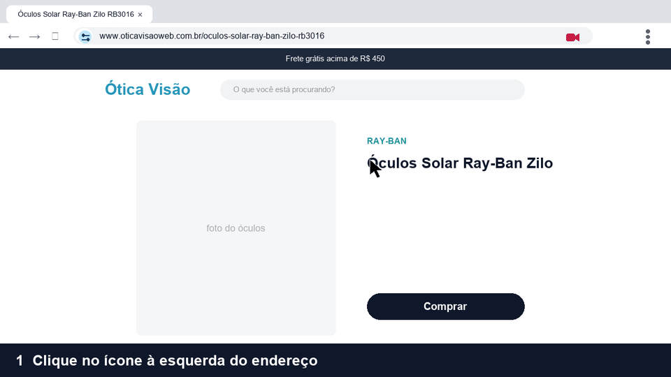 Passo a passo para liberar a câmera no Chrome